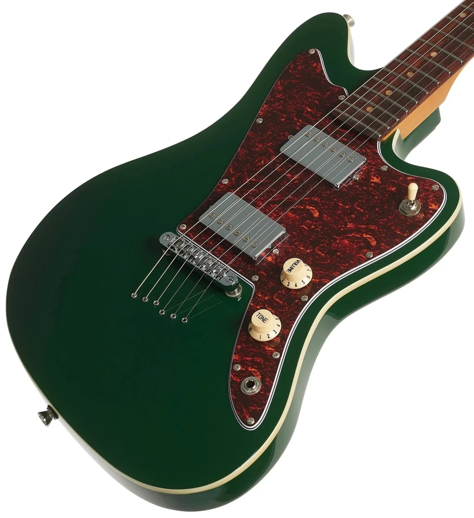 Guitarra eléctrica Jet Guitars JJ-350 verde - Imagen 3