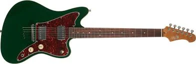 Guitarra eléctrica Jet Guitars JJ-350 verde - Imagen 4