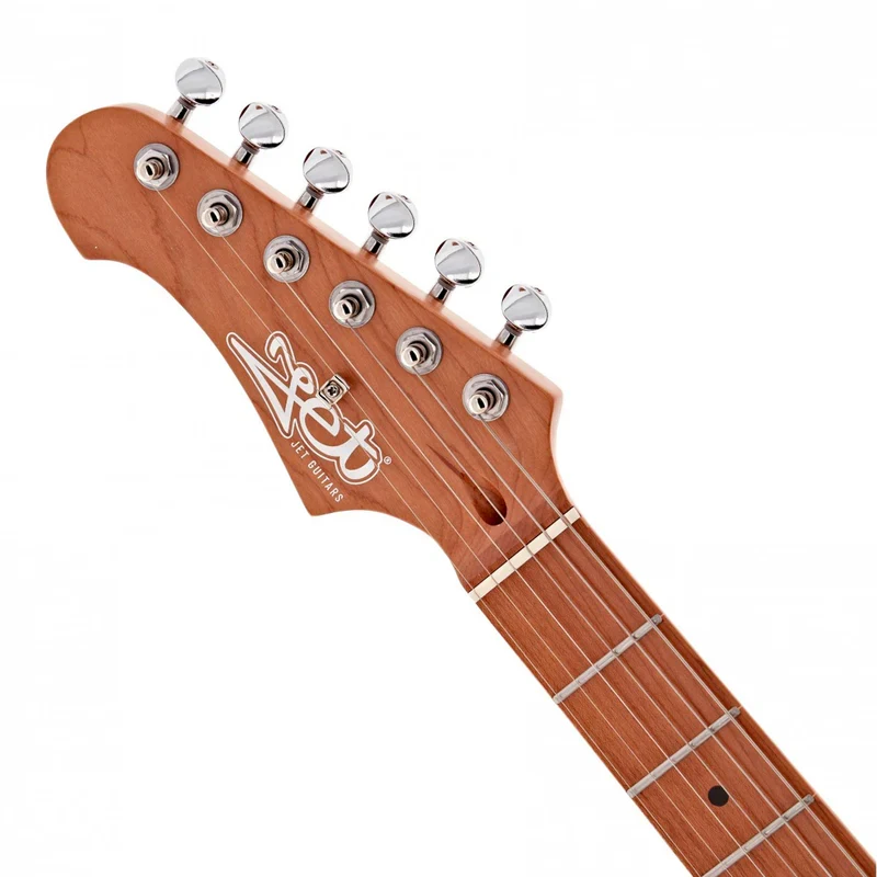 Guitarra eléctrica Jet JT-300LH con acabado Black Open Pore - Imagen 2