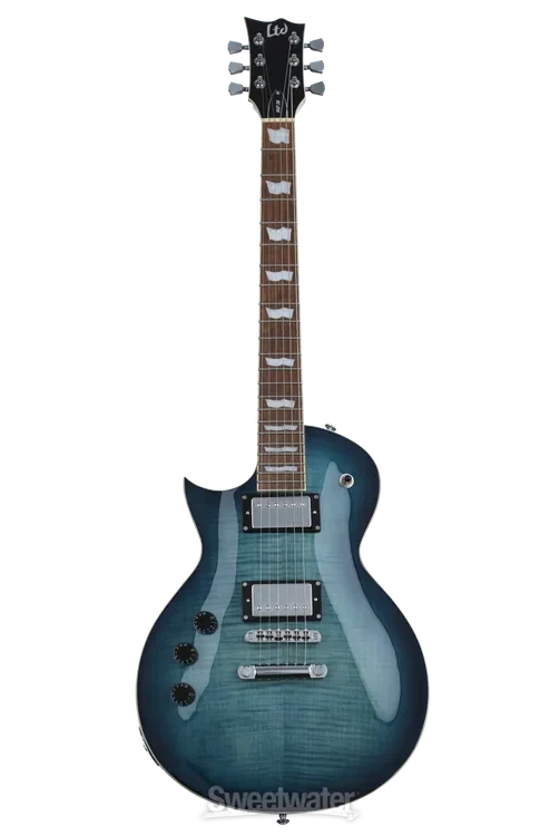 Guitarra eléctrica LEC-256 Cobalt Blue para zurdos