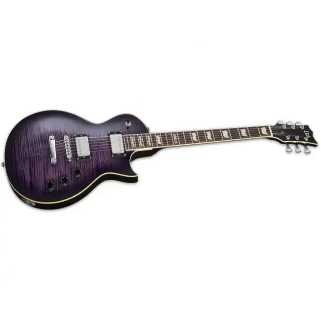 Guitarra eléctrica ESP LTD EC-256FM Dark Brown Sunburst - Imagen 3