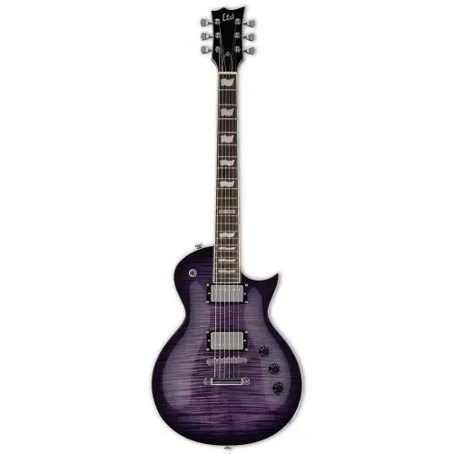 Guitarra eléctrica ESP LTD EC-256FM Dark Brown Sunburst - Imagen 4