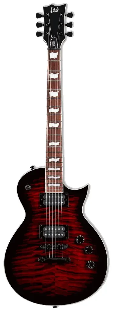 Guitarra eléctrica LTD EC-256QM