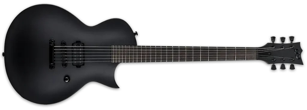 Guitarra eléctrica LTD EC Black Metal satinada - Imagen 3