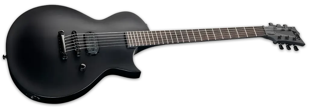 Guitarra eléctrica LTD EC Black Metal satinada - Imagen 4