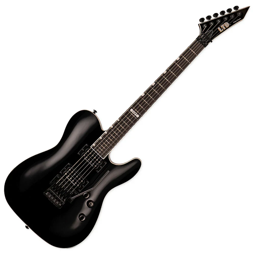Guitarra eléctrica LTD Eclipse '87 Black - Imagen 4