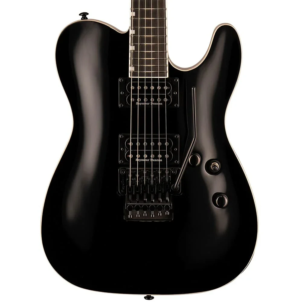 Guitarra eléctrica LTD Eclipse '87 Black - Imagen 5