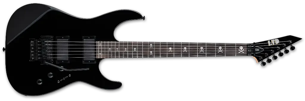 Guitarra eléctrica LTD KH-202 negra - Imagen 2