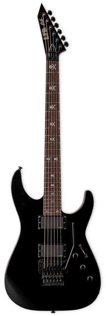 Guitarra eléctrica LTD KH-602 Kirk Hammett negra