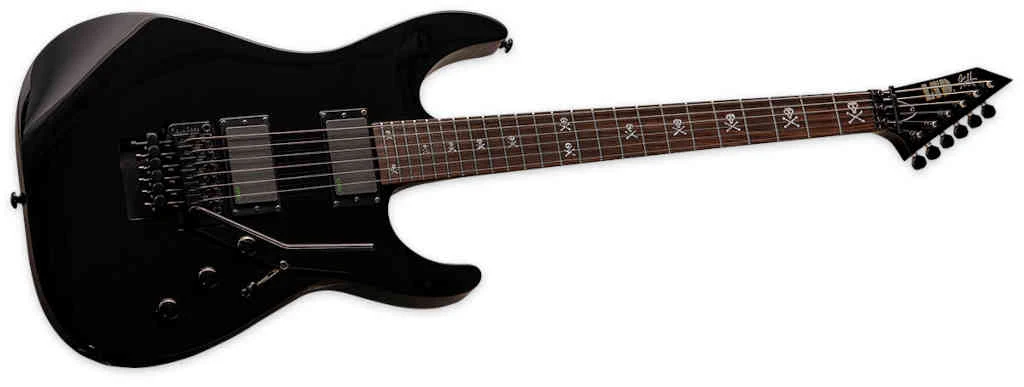 Guitarra eléctrica LTD KH-602 Kirk Hammett negra - Imagen 2