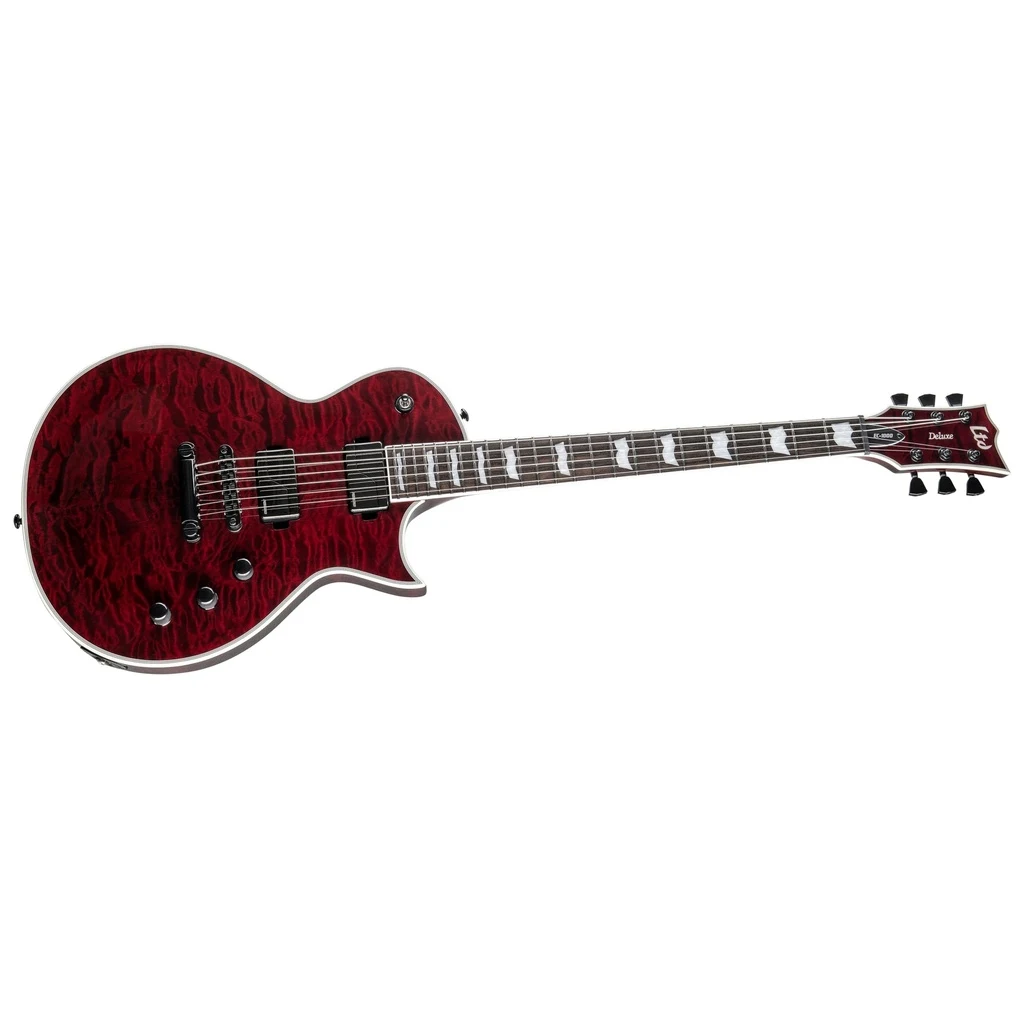 Guitarra eléctrica LTD EC-1000QM STBC - Imagen 2