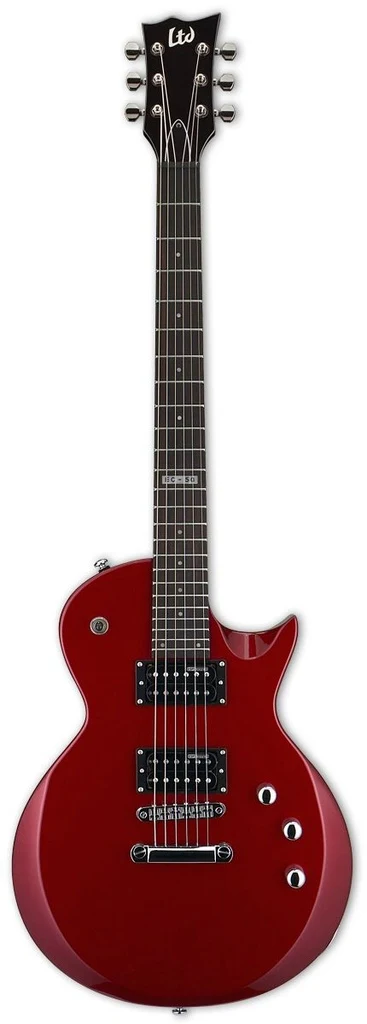 Guitarra eléctrica LTD EC-10 roja