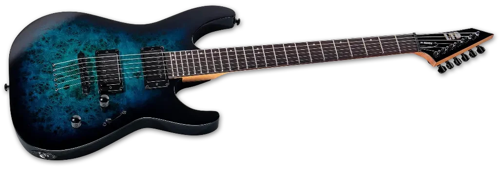 Guitarra eléctrica LTD M-200DX azul - Imagen 2