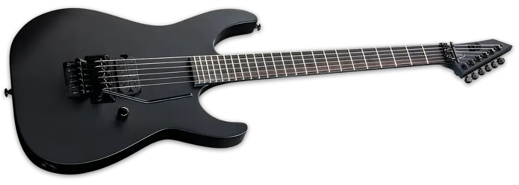 Guitarra eléctrica LTD M-Black Metal Black Satin - Imagen 4