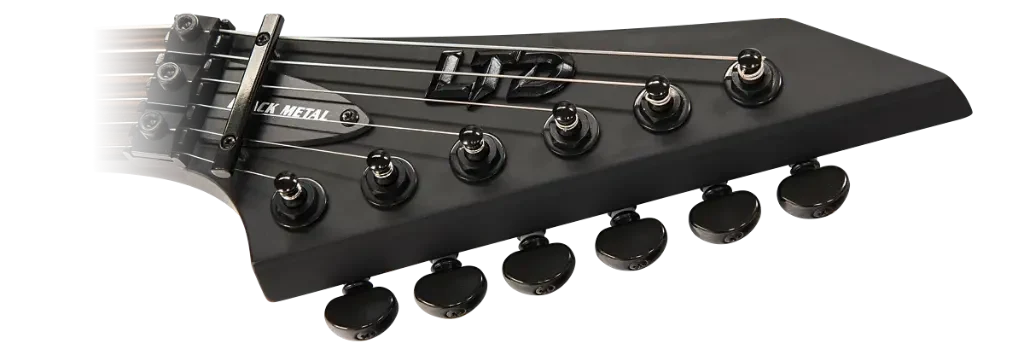 Guitarra eléctrica LTD M-Black Metal Black Satin - Imagen 5