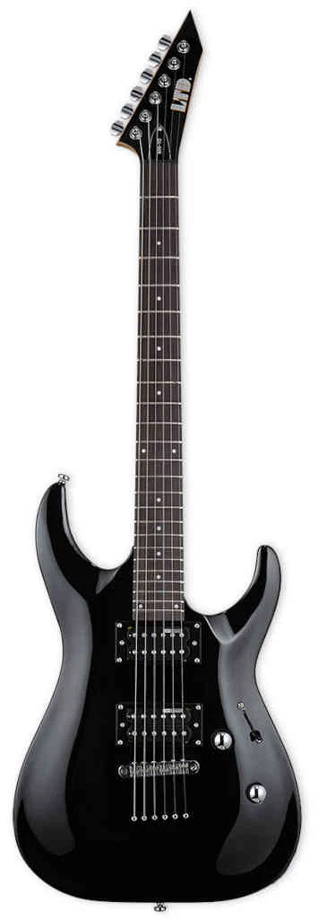Guitarra eléctrica LTD MH-10 negra