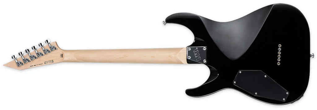 Guitarra eléctrica LTD MH-10 negra - Imagen 2