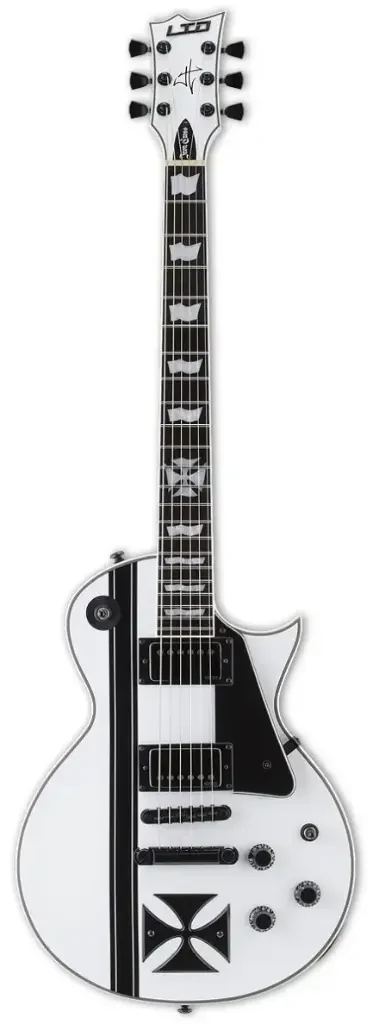 Guitarra eléctrica LTD Signature James Hetfield LIRONCROSSSW