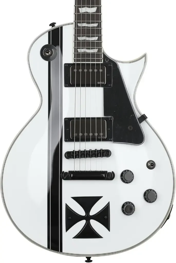 Guitarra eléctrica LTD Signature James Hetfield LIRONCROSSSW - Imagen 2