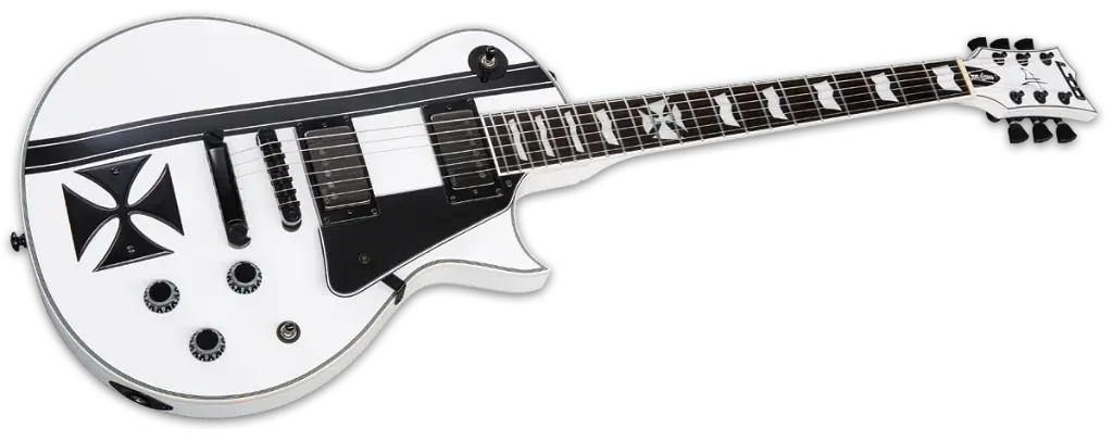 Guitarra eléctrica LTD Signature James Hetfield LIRONCROSSSW - Imagen 3