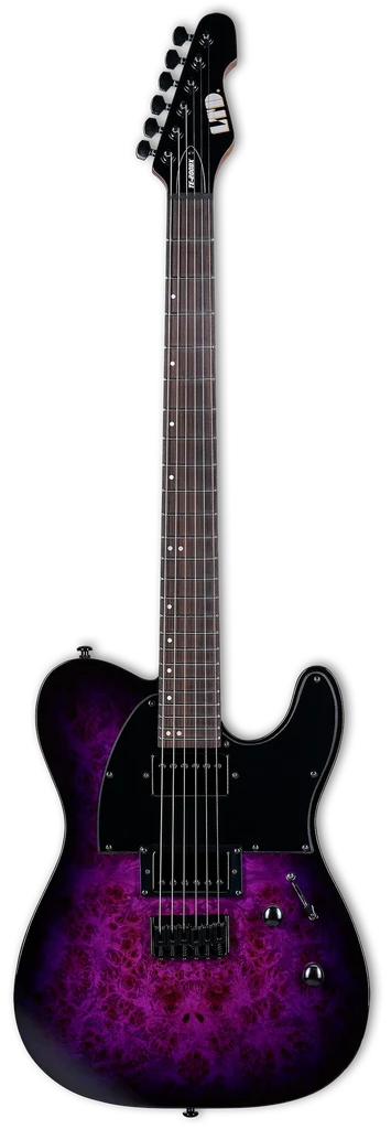 Guitarra eléctrica LTD TE-200X Purple