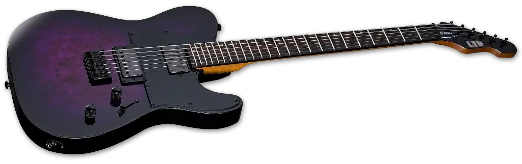 Guitarra eléctrica LTD TE-200X Purple - Imagen 3