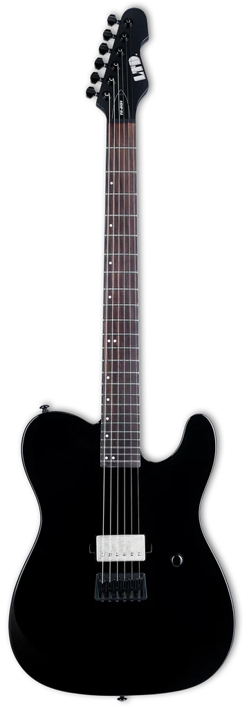 Guitarra eléctrica LTD TE-201 Satinado Negro