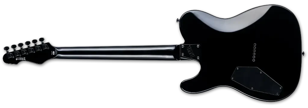 Guitarra eléctrica LTD TE-201 Satinado Negro - Imagen 2