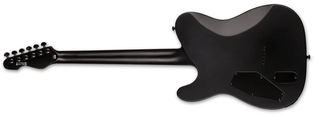 Guitarra eléctrica LTD TE-401 Black Satin - Imagen 2