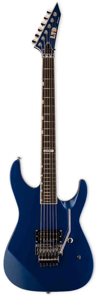 Guitarra eléctrica LTD M-1 Custom 87 azul metálico oscuro