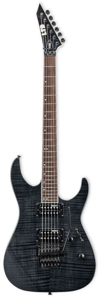 Guitarra eléctrica LTD M-200FM See Thru Black