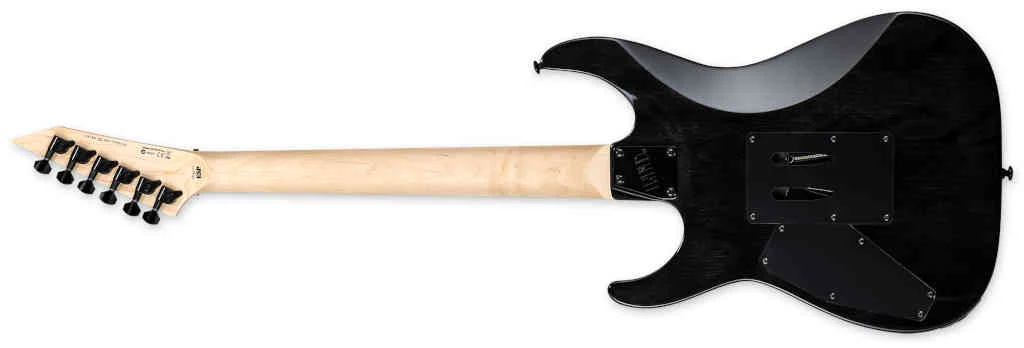 Guitarra eléctrica LTD M-200FM See Thru Black - Imagen 3