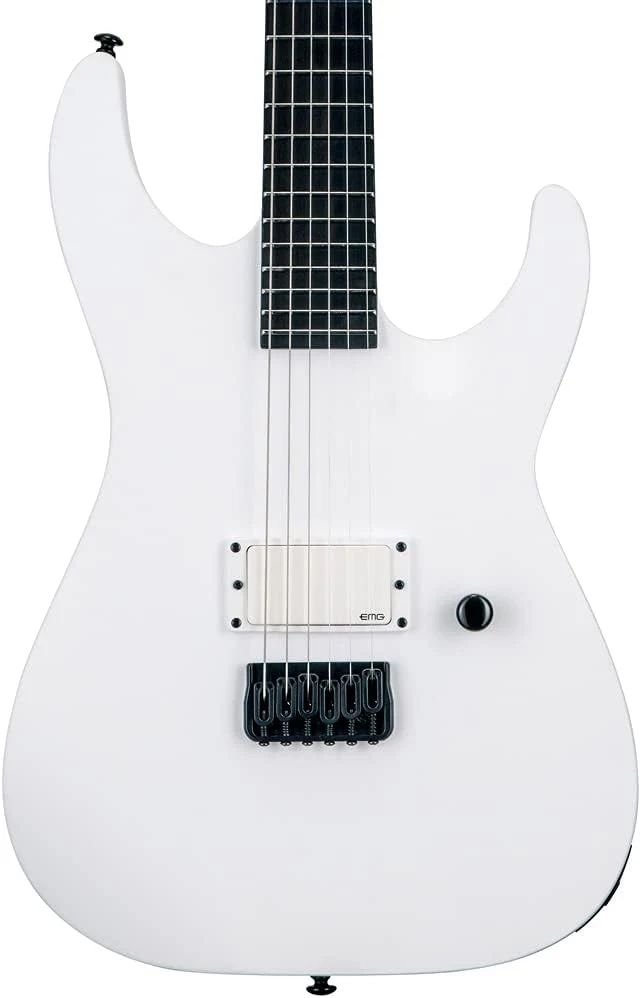 Guitarra eléctrica LTD M-HT Arctic Metal Snow White Satin - Imagen 2