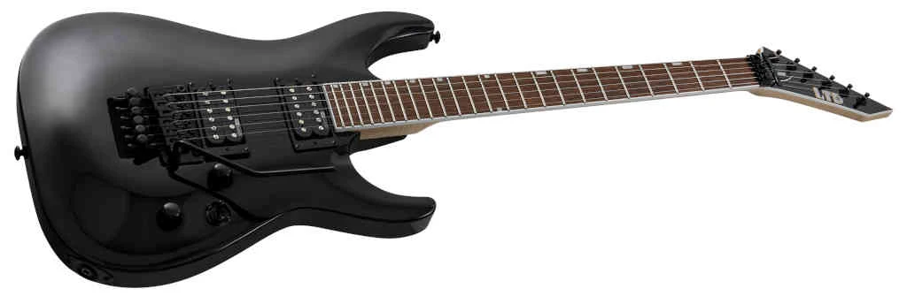Guitarra eléctrica LTD MH-200 negra - Imagen 2