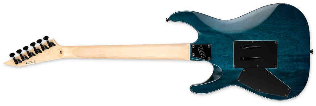 Guitarra eléctrica LTD MH-203QM See Thru Blue - Imagen 3