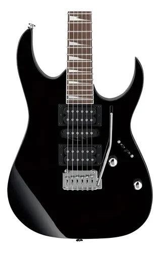 Guitarra eléctrica Ibanez GRG170DX BKN negra de la serie GIO - Imagen 4