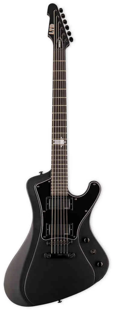 Guitarra eléctrica LTD NS-6 negra satinada
