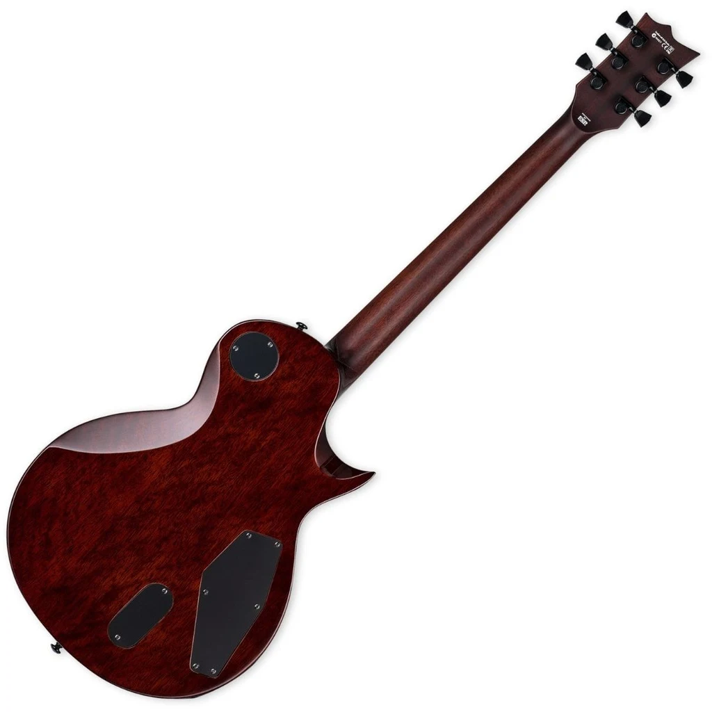 Guitarra eléctrica para zurdos ESP LTD EC-1001FM Tiger Eye Fluence LH - Imagen 4
