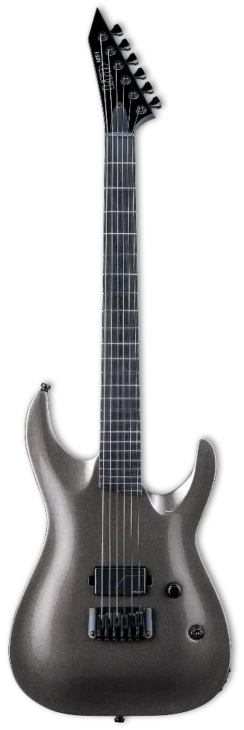 Guitarra eléctrica barítono ESP LTD Mike Inez Signature LMTIOBSM Obsidian Black Satin