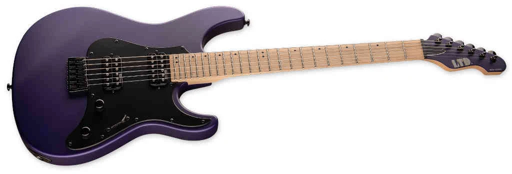 Guitarra eléctrica LTD SN-200HT Dark Metallic Purple Satin - Imagen 2