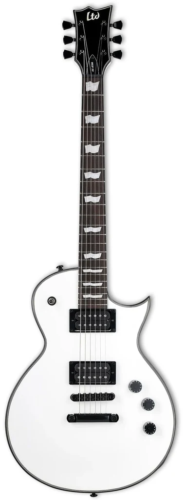 Guitarra eléctrica Snow White LTD LEC256SW