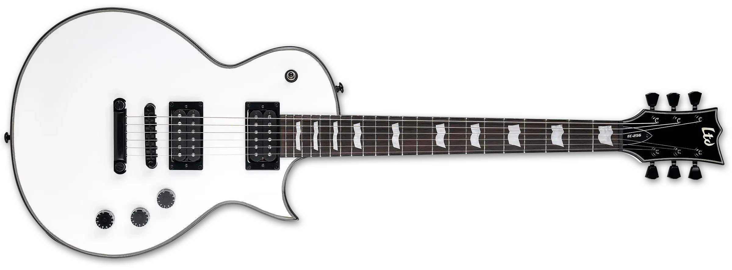 Guitarra eléctrica Snow White LTD LEC256SW - Imagen 3