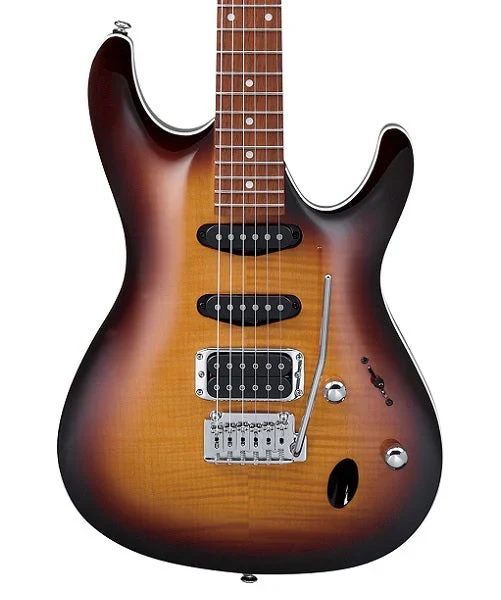 Guitarra eléctrica Ibanez SA260FM Violin Sunburst - Imagen 2