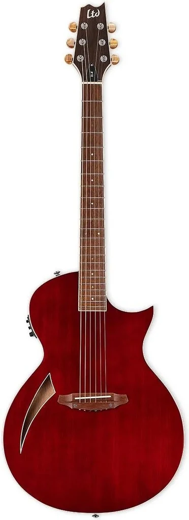 Guitarra eléctrica LTD TL-6 WR color vino rojo