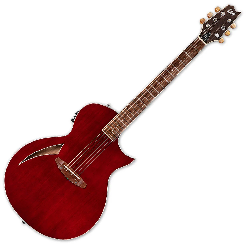 Guitarra eléctrica LTD TL-6 WR color vino rojo - Imagen 2