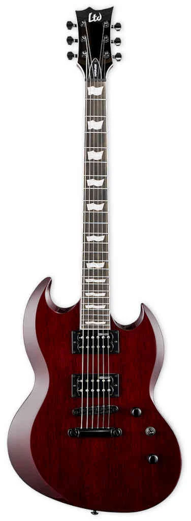 Guitarra eléctrica LTD Viper 256 See Thru Black Cherry