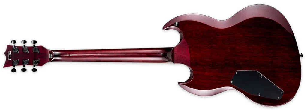 Guitarra eléctrica LTD Viper 256 See Thru Black Cherry - Imagen 3