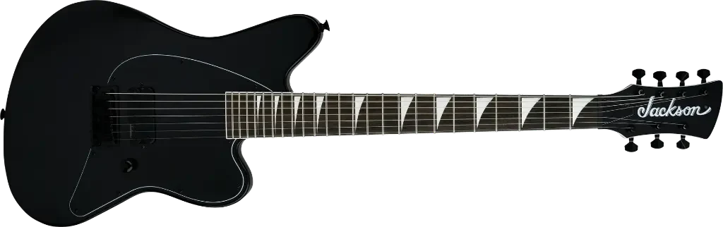 Guitarra eléctrica Jackson X Series Surfcaster SC HT7 negra metalizada - Imagen 2