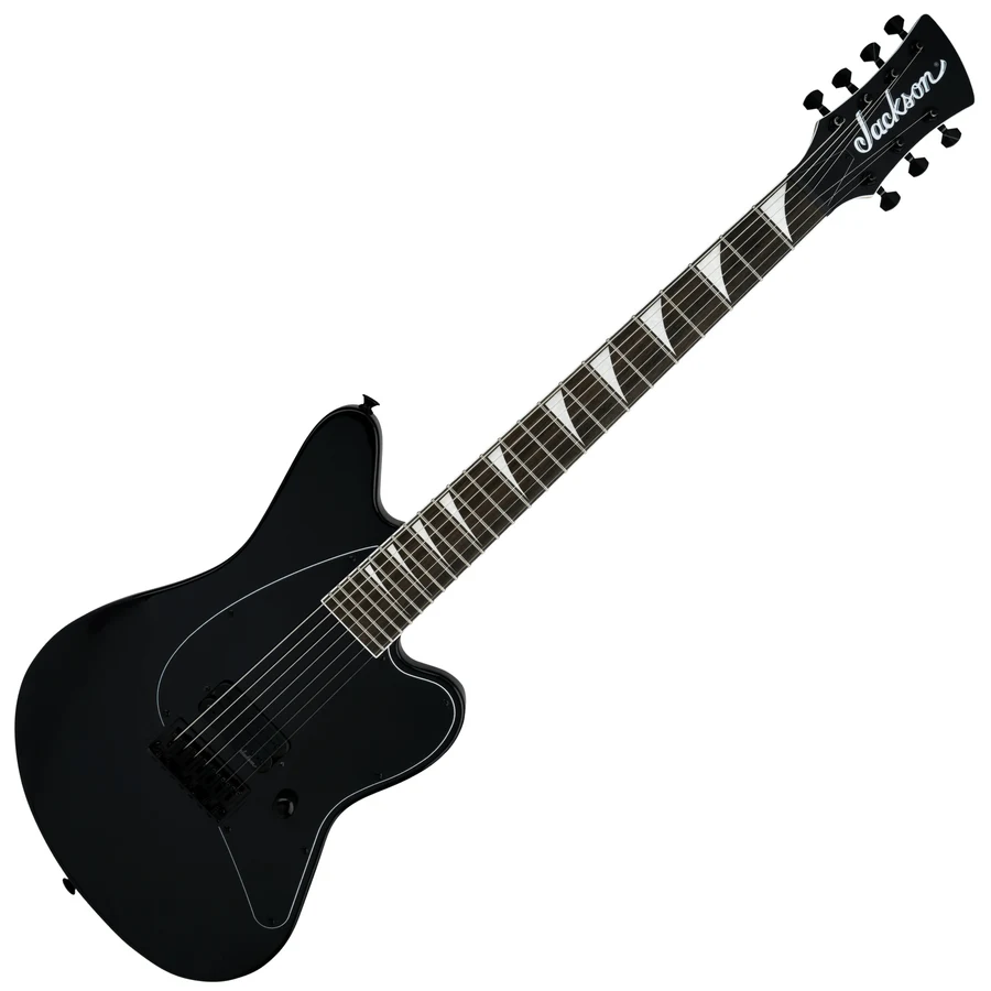 Guitarra eléctrica Jackson X Series Surfcaster SC HT7 negra metalizada - Imagen 3
