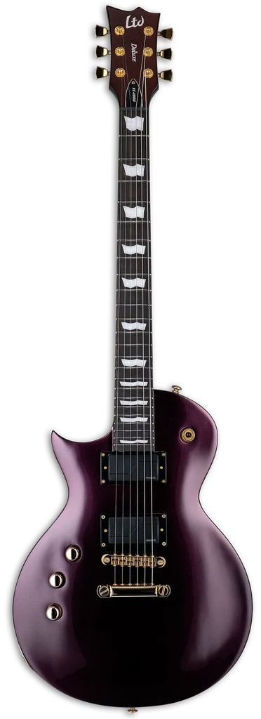 Guitarra Eléctrica Zurda EC-1000 LH Gold Andromeda